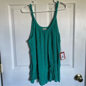 NWT Braided Strap Flowy Tank